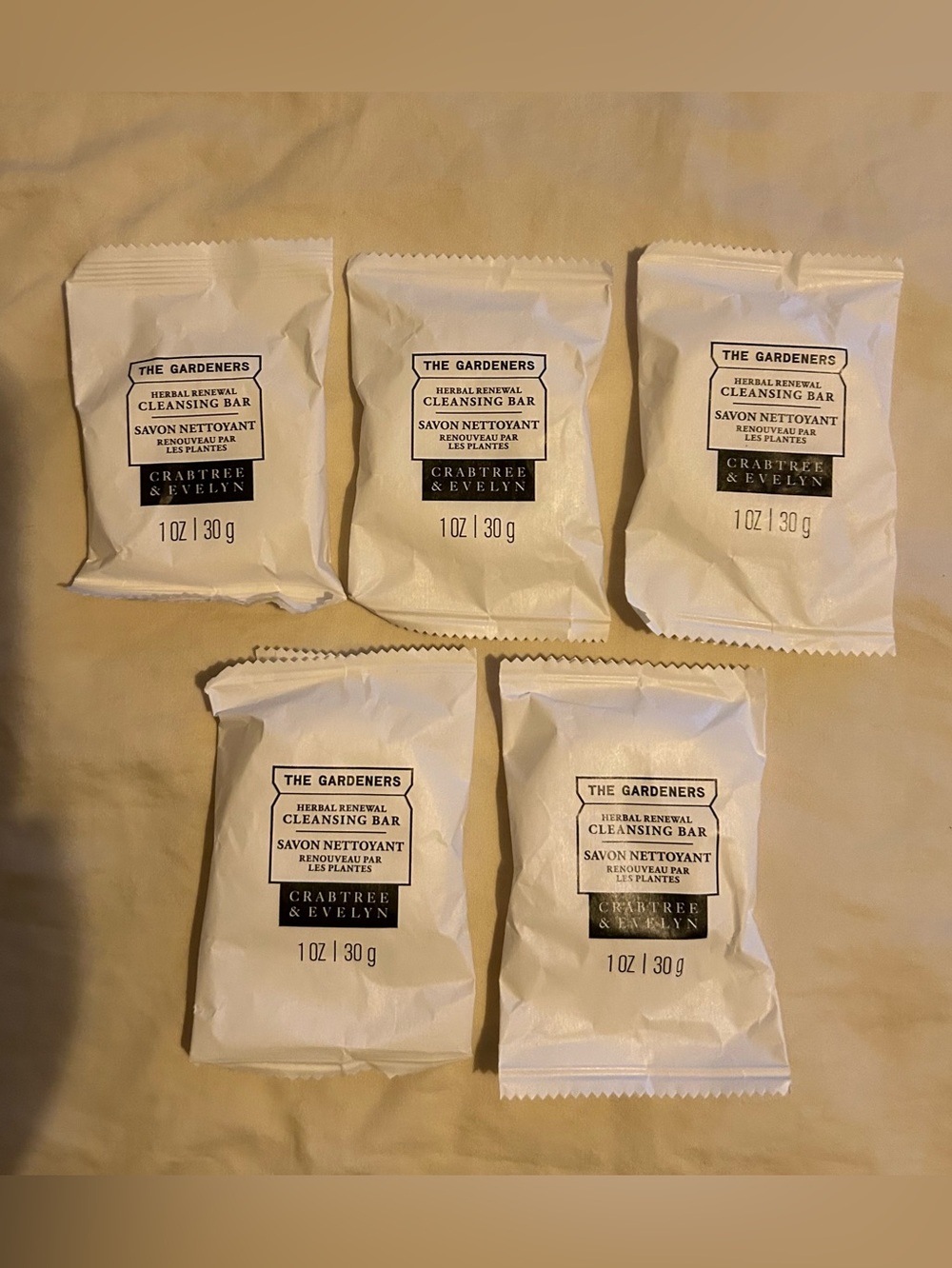 Crabtree & Evelyn Cleansing Bars —5 Pack
1 oz each